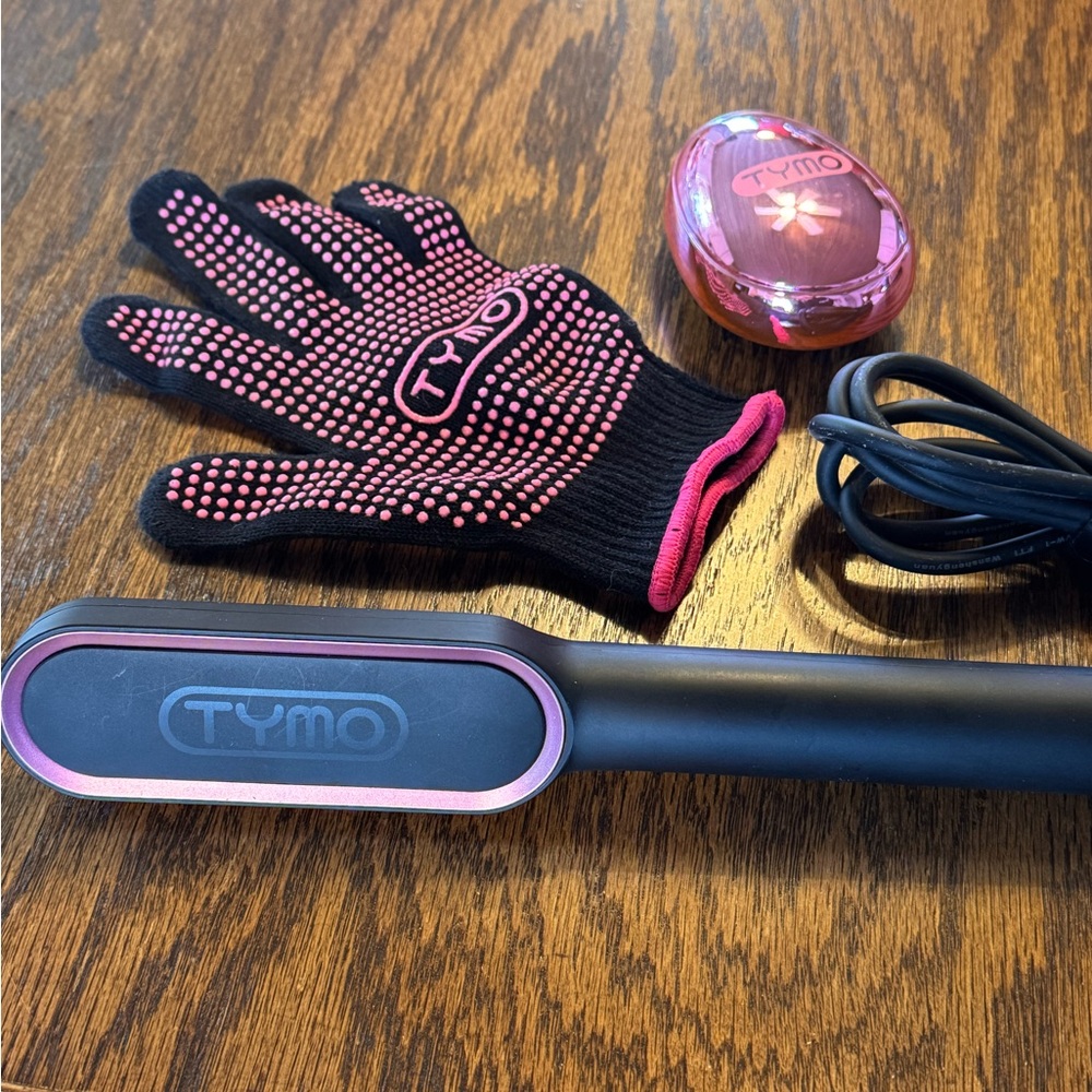 TYMO Pink and Black Hair Styling Tool Set